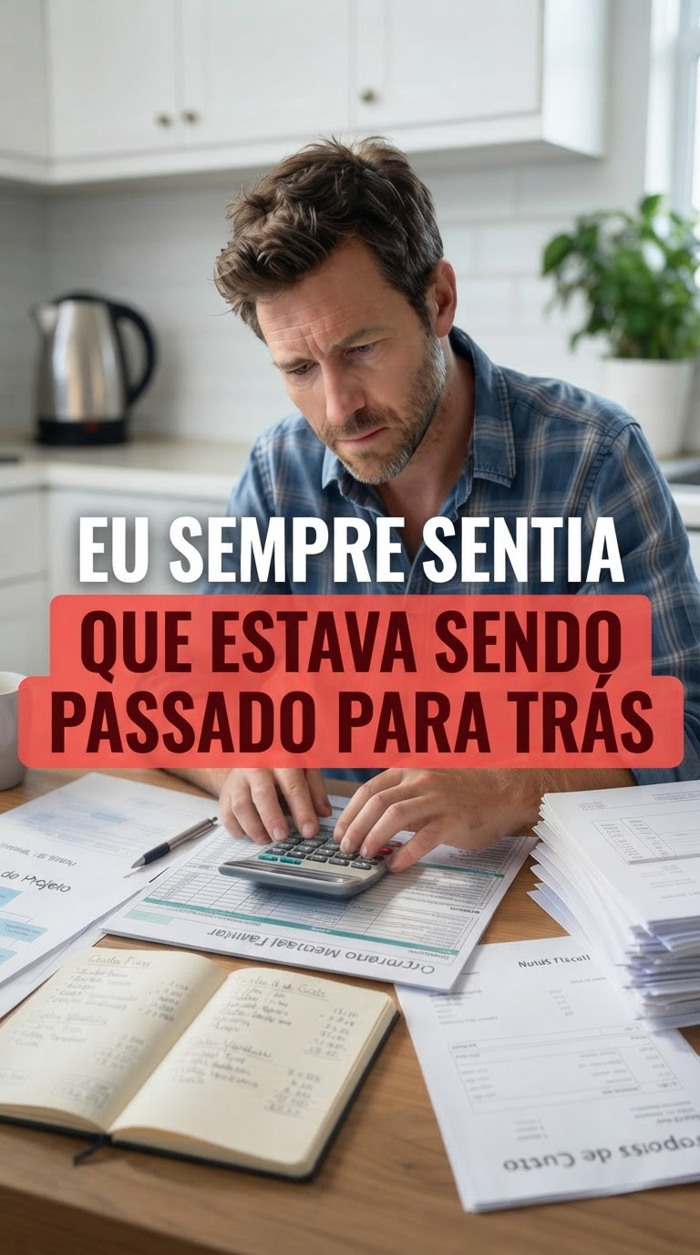 Eu sempre sentia que estava sendo passado para trás